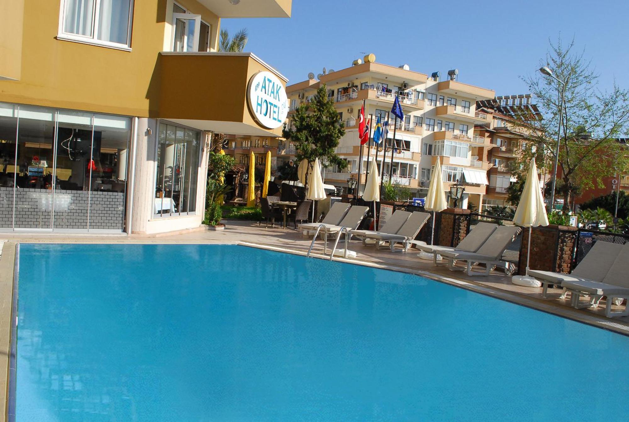 Atak Apart Hotel Алания Экстерьер фото
