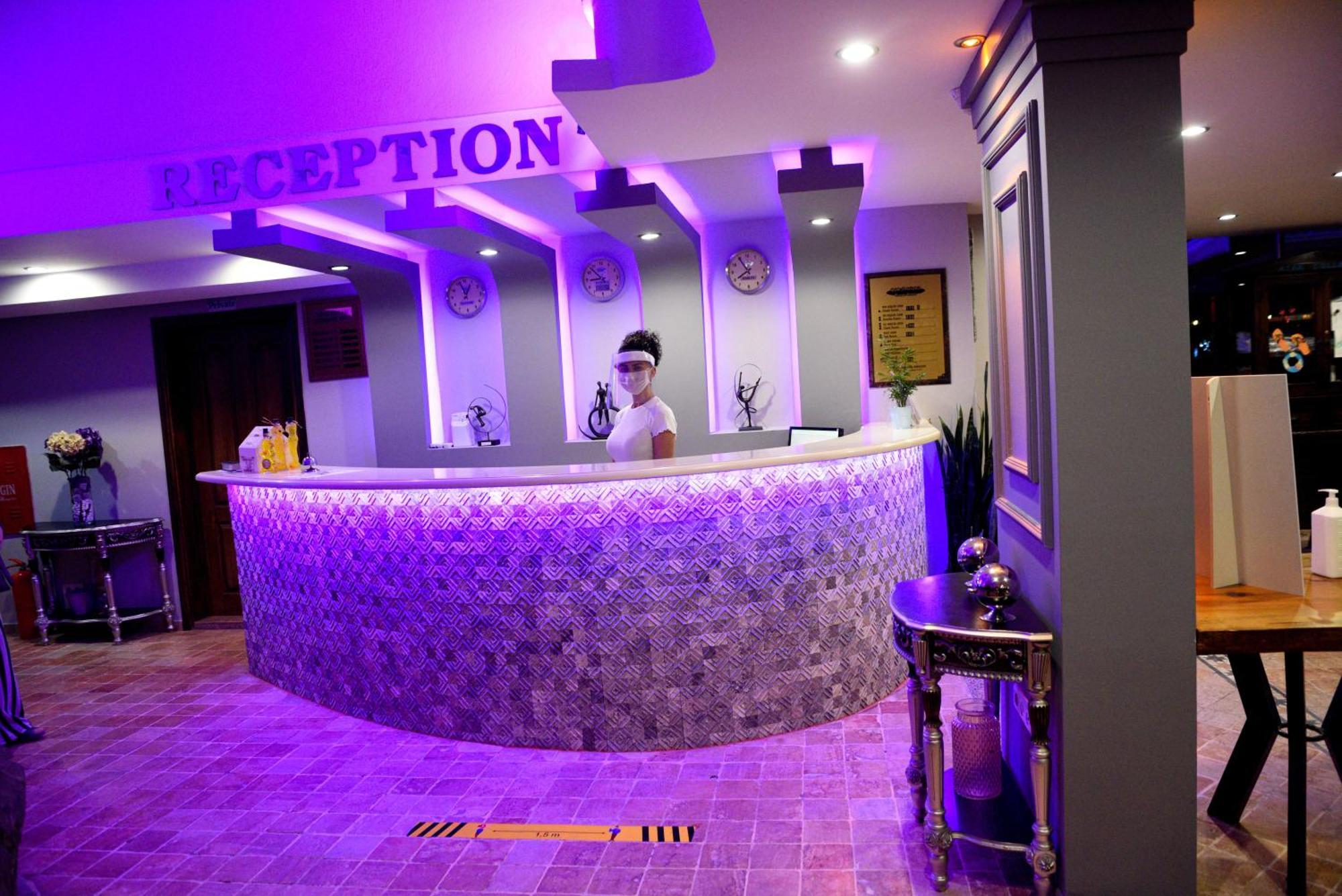 Atak Apart Hotel Алания Экстерьер фото