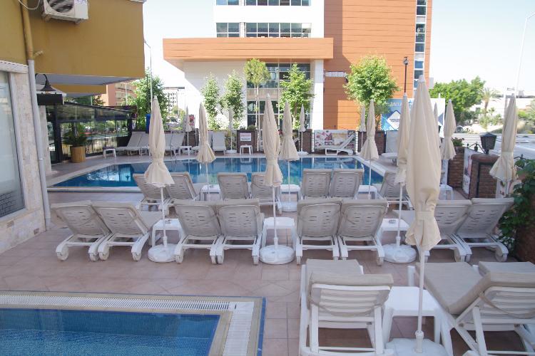 Atak Apart Hotel Алания Экстерьер фото